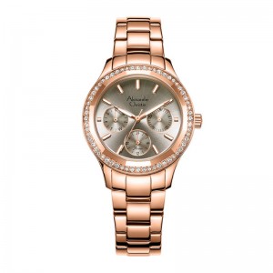 Alexandre Christie AC 2A33 Rosegold Brown BFBRGBO